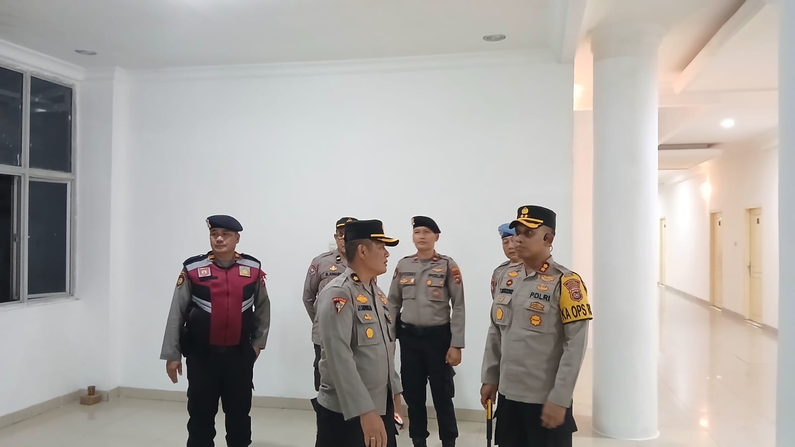  Terjunkan Ratusan Personel, Polres Basel Amankan Tahap Penetapan Nomor Urut Paslon Pilkada 2024