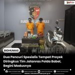 Modus Congkel Rumah, Pemuda Asal Jambi Diringkus Tim Jatanras Polda Babel Usai Curi Handphone Dan Uang