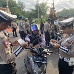 Pastikan Lebih Dahulu Tertib, Satlantas Polres Basel Gelar Razia Personel