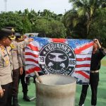 Gelar Deklarasi Pembubaran Gang Motor di Basel, Atribut Geng Motor  Dimusnahkan