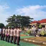 Apel Pagi, Wakapolres Basel Ingatkan Anggota Untuk Bersyukur dan Laksanakan Tugas Dengan Baik