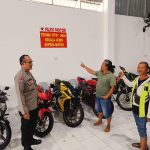 Sat Binmas Polres Basel Sambangi Tukang Ojek, Sosialisasikan Call Center 110