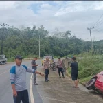 Cegah Kecelakaan Berulang, Satlantas Bersama Kades Minta Pihak Terkait Pasang Rambu